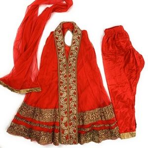 Halter Salwar kameez